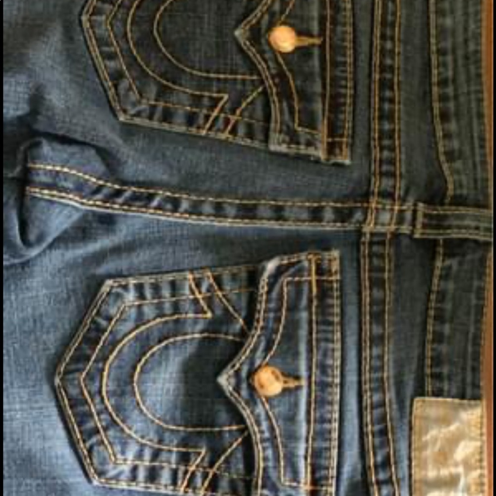 True Religion Gold Edition (gold crystals), sz 29.